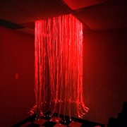 LED Fiber Optic Shower - Dropped Ceiling Installation